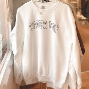 TAMPA BAY | Crewneck Sweatshirt | WHITE
